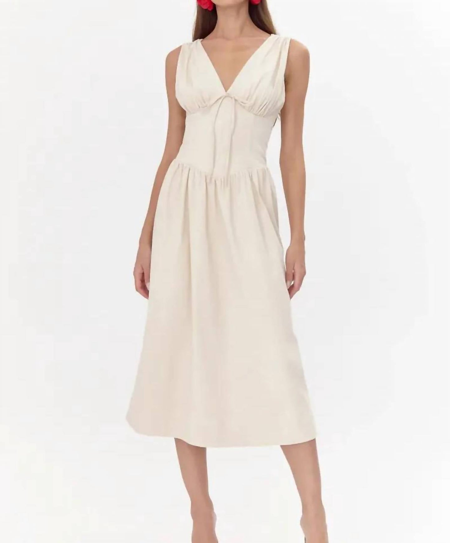 Adelyn Rae - Penelope Faux Corset Dress