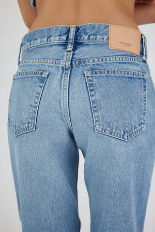 Moussy - Ballard Wide Straight Jeans
