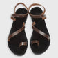 Ann Mashburn - Diagonal Strap Flat Sandal
