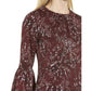 Nordstrom - Signature Silk Blend Floral Print Shift Dress