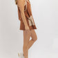 Bucketlist - Hot Shot Solid Mini Skort Dress