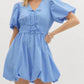 Entro - Bow Bubble Hemmed Mini Dress