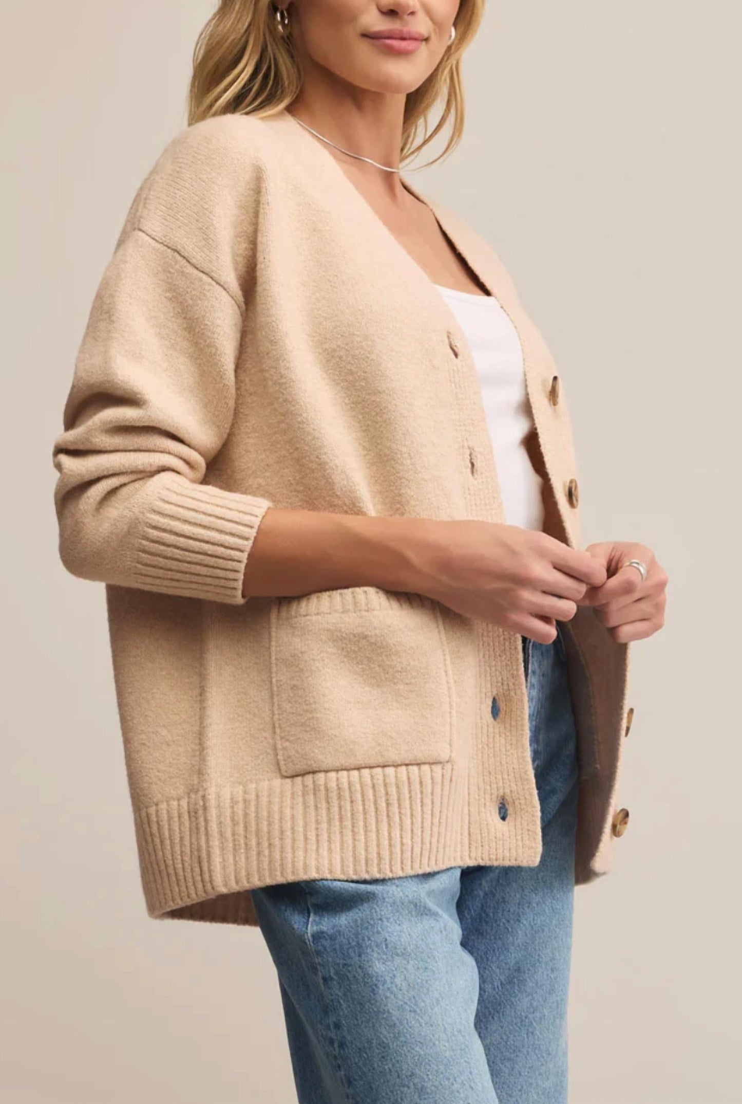 Z Supply - Theo V Neck Chunky Cardigan