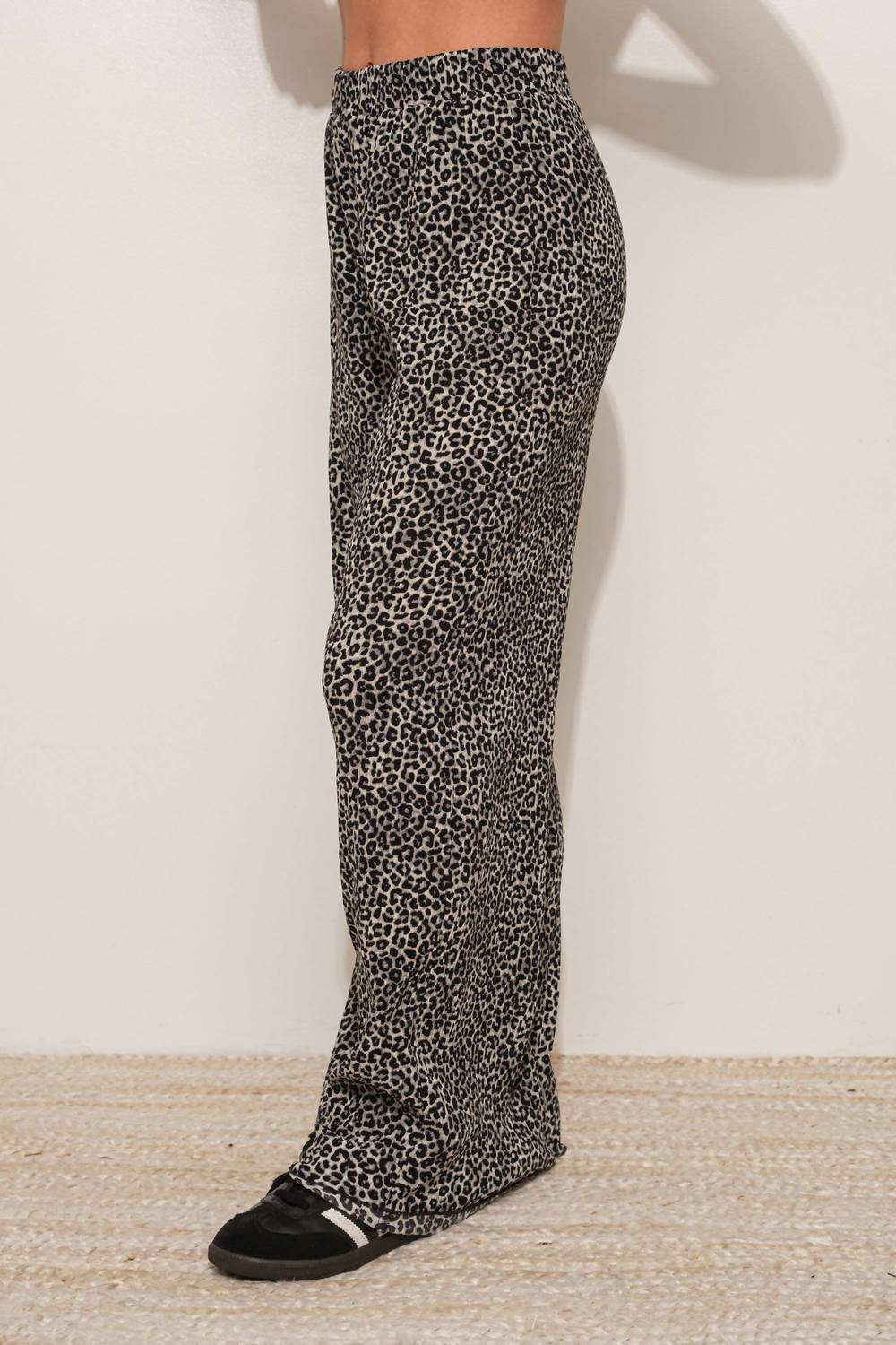 Pretty Garbage - Simone Leopard Plisse Pants