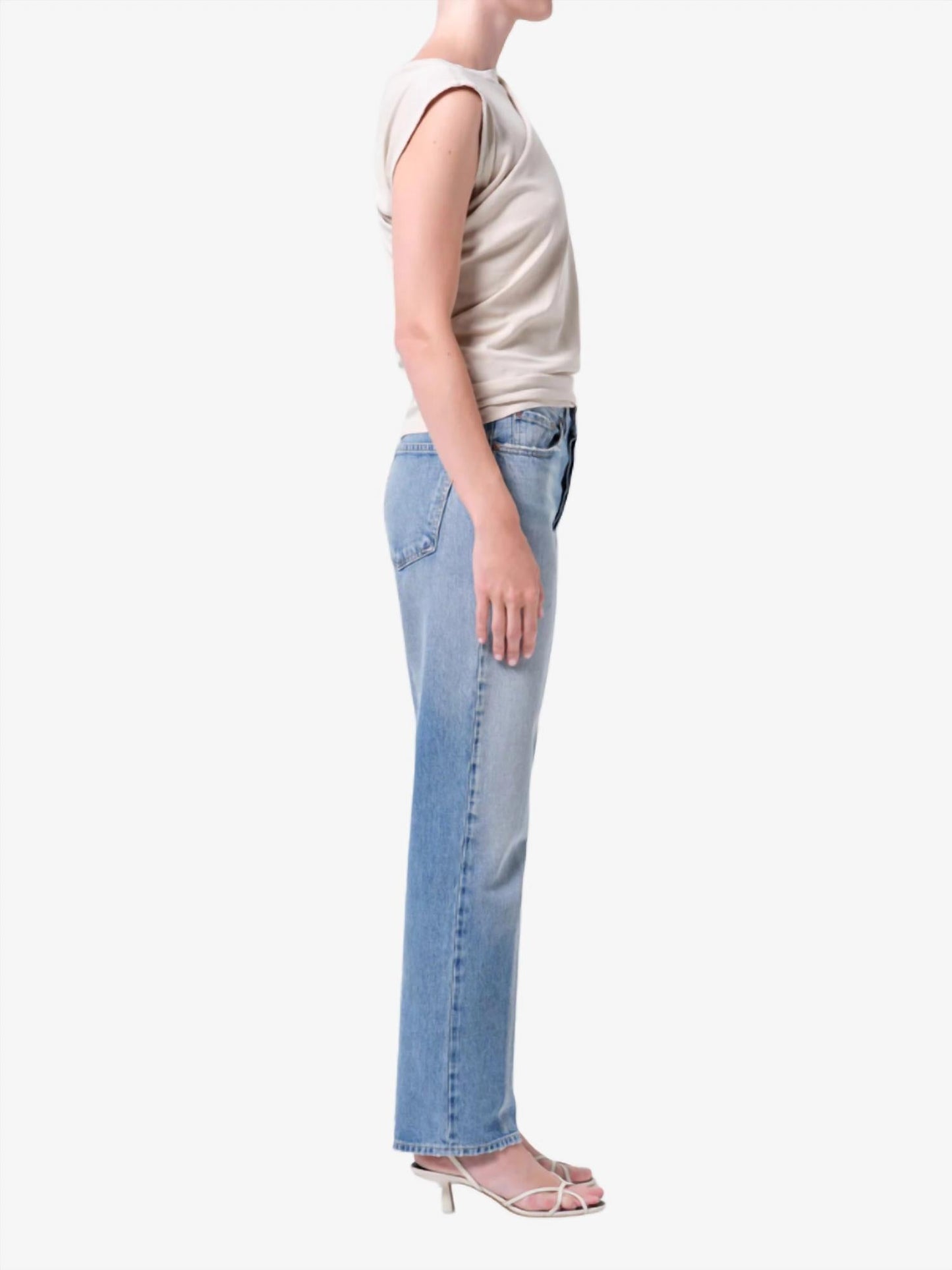 Agolde - Lana Relaxed Straight Jean