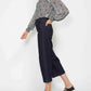 Judy Blue - Wide Leg Braided Side Seam Crop Jeans