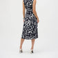 Joseph Ribkoff - Abstract Print High Low Dress