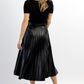 A.Ren - Camden Faux Leather Midi Skirt