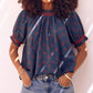 M.A.B.E. - Lindi Smocked Top