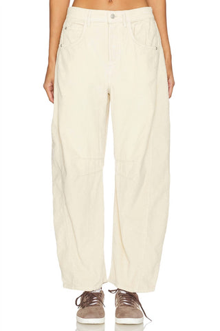 Free People - Calças de veludo cotelê Good Luck