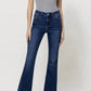 Flying Monkey - Lennox Mid Rise Flare Jeans