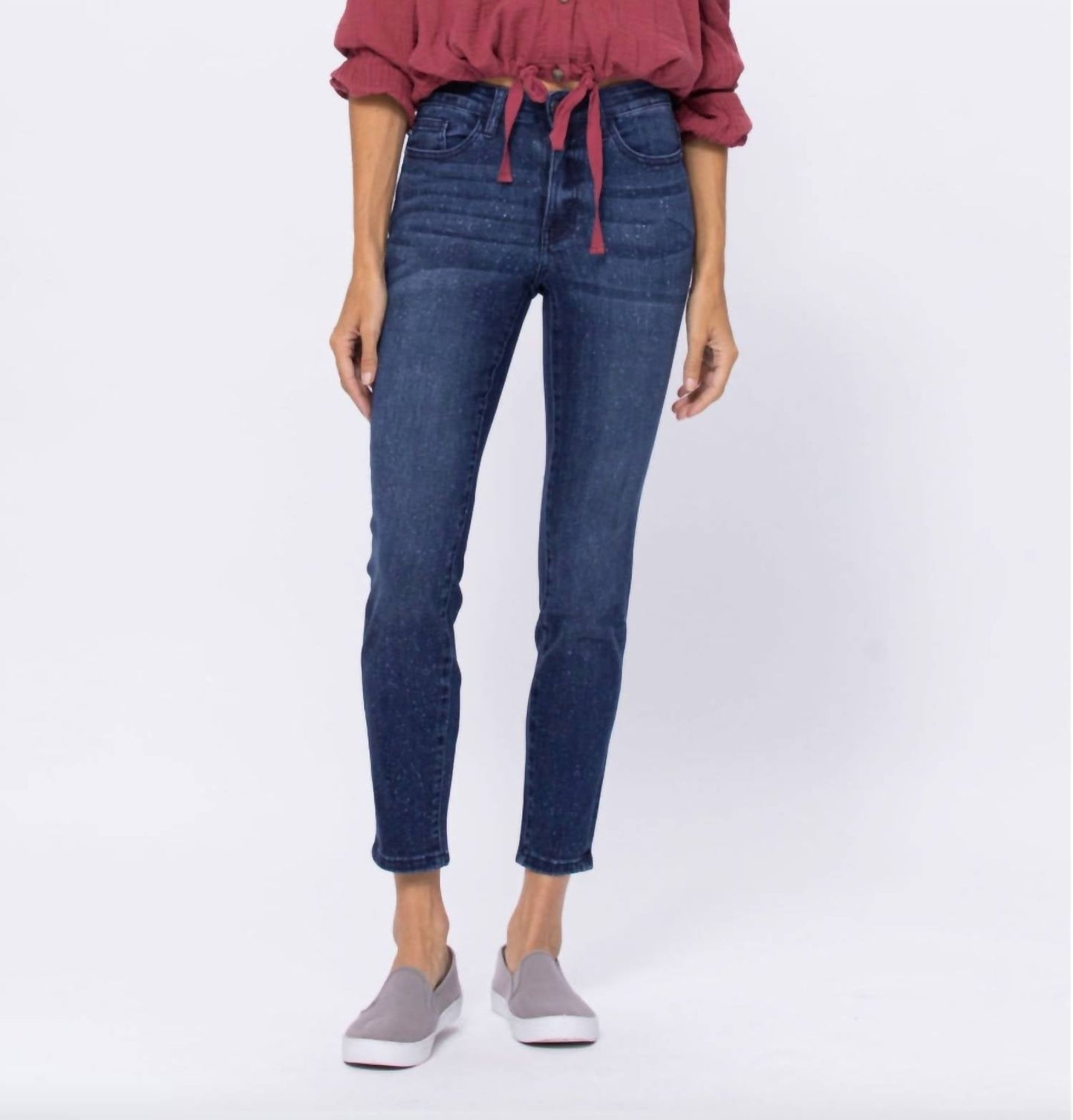 Judy Blue - Relaxed Fit Mineral Washed Jeans