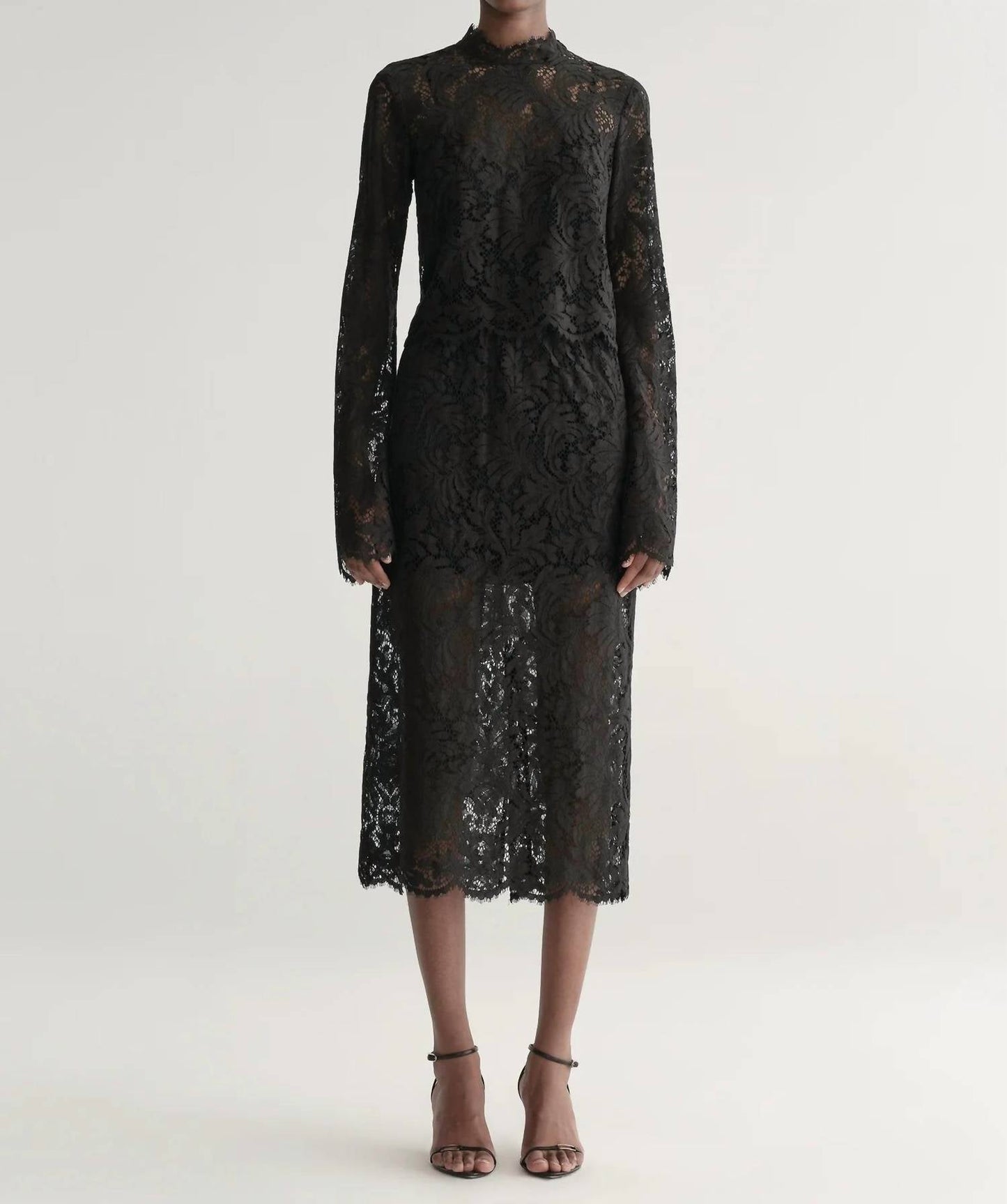 A.L.C. - Lydia Lace Midi Skirt