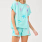 Mary Square - Emily Top And Short Set