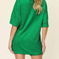 Double Take - Relaxed Vibes Textured Tee & Shorts Set