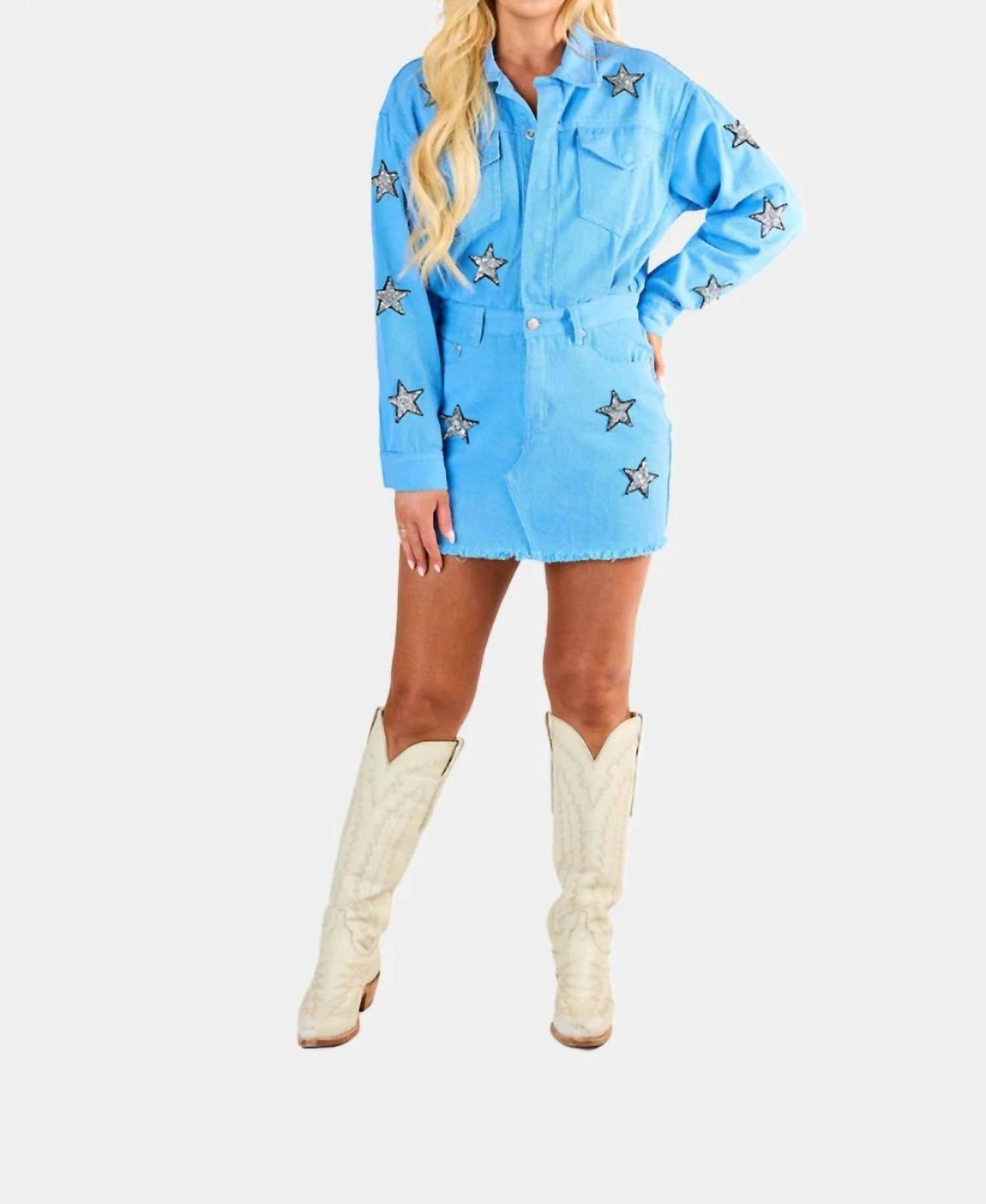 Buddylove - Raelynn Denim Mini Dress