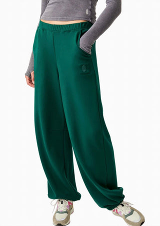 Free People - Calça de moletom com capuz e forro de algodão