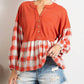Easel - Women's Thermal Babydoll Top