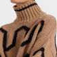 La Doublej - Comber Print Turtleneck