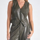 Elan - FAUX LEATHER VEST