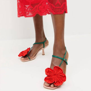 Loeffler Randall - Women's Frank Flower Sandal