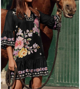 Johnny Was - MINI VESTIDO HAILEE