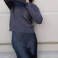 Mima Rosso - Knit Mockneck Boxy Top