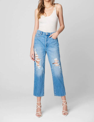 Blanknyc - Straight Leg Ripped Jean