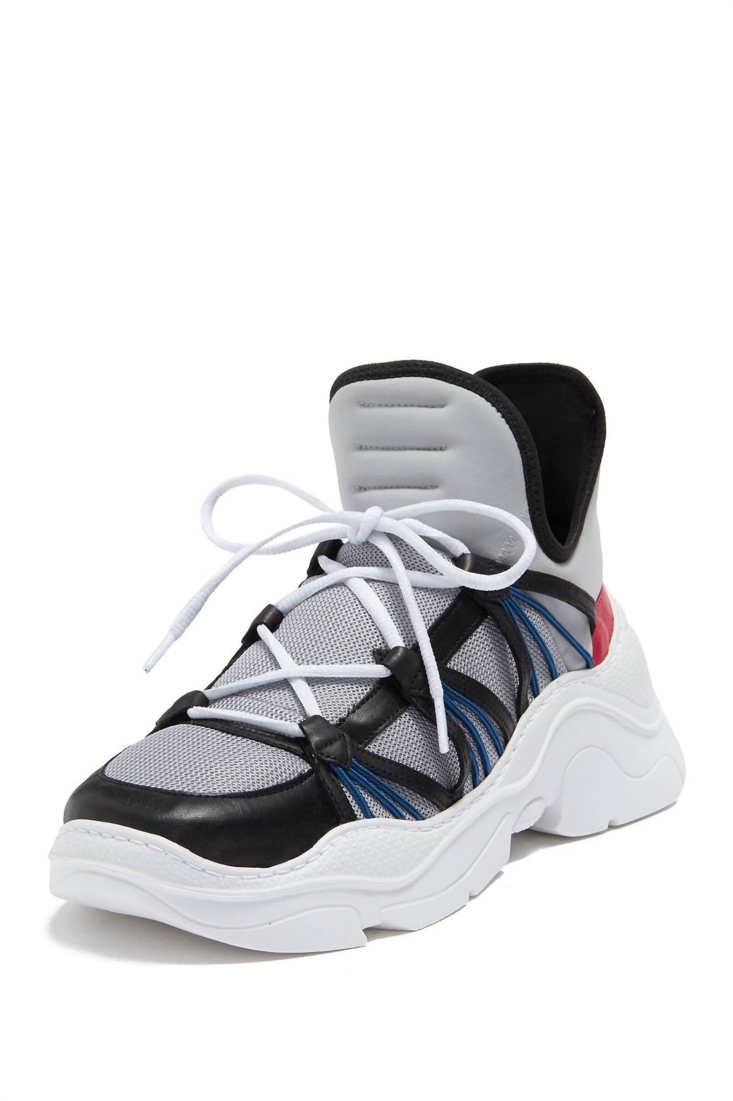 Schutz - Women's Lace-up Boyfriend Chunky Sneakers