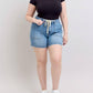 Judy Blue - High Waist Jogger Shorts - Plus
