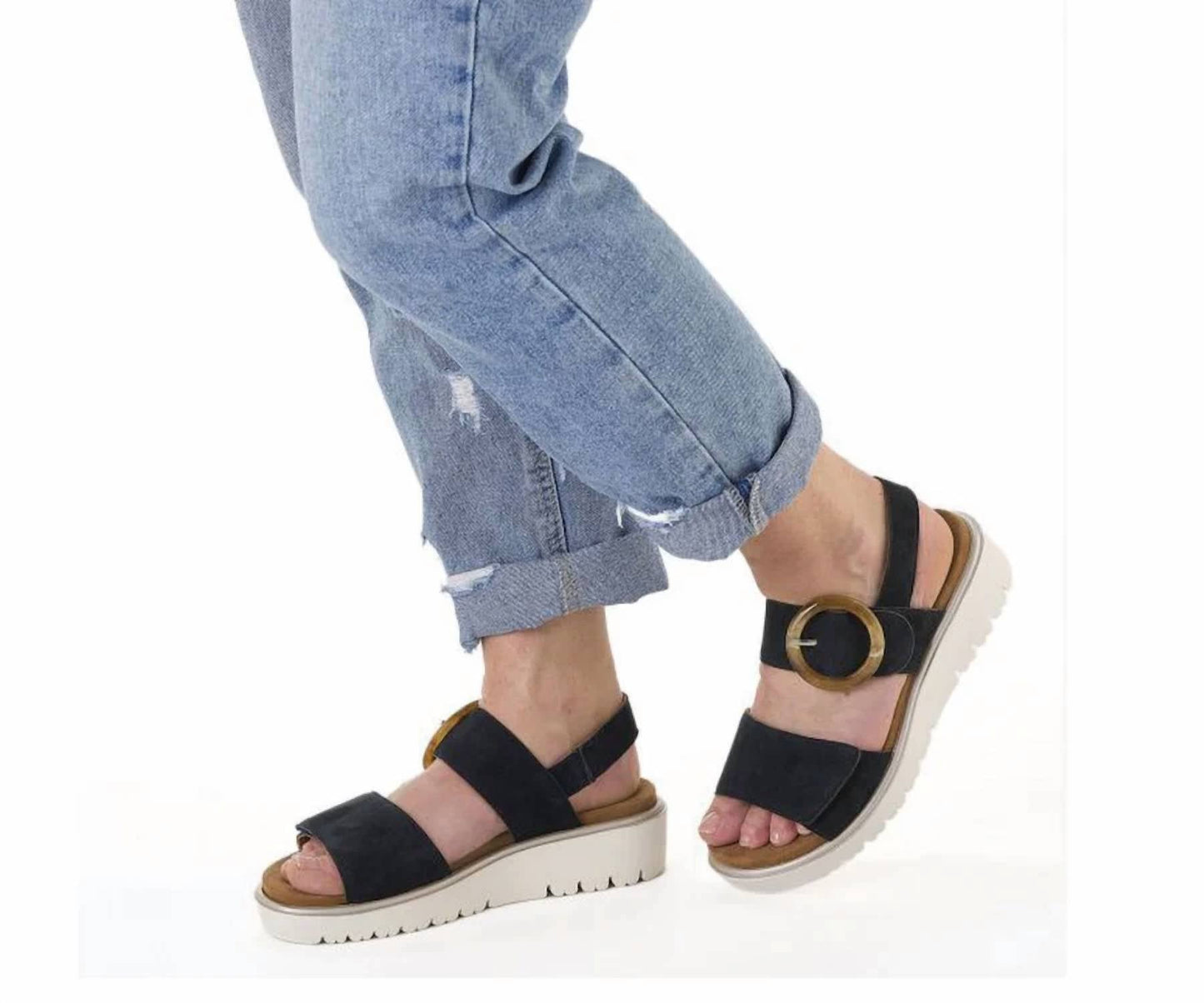 Ara - Women's Bridgeport Adjustable Wedge Sandal
