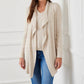 Karen Kane - Ribbed Drape Front Cardigan