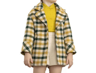Abel & Lula - Allie Checked Coat