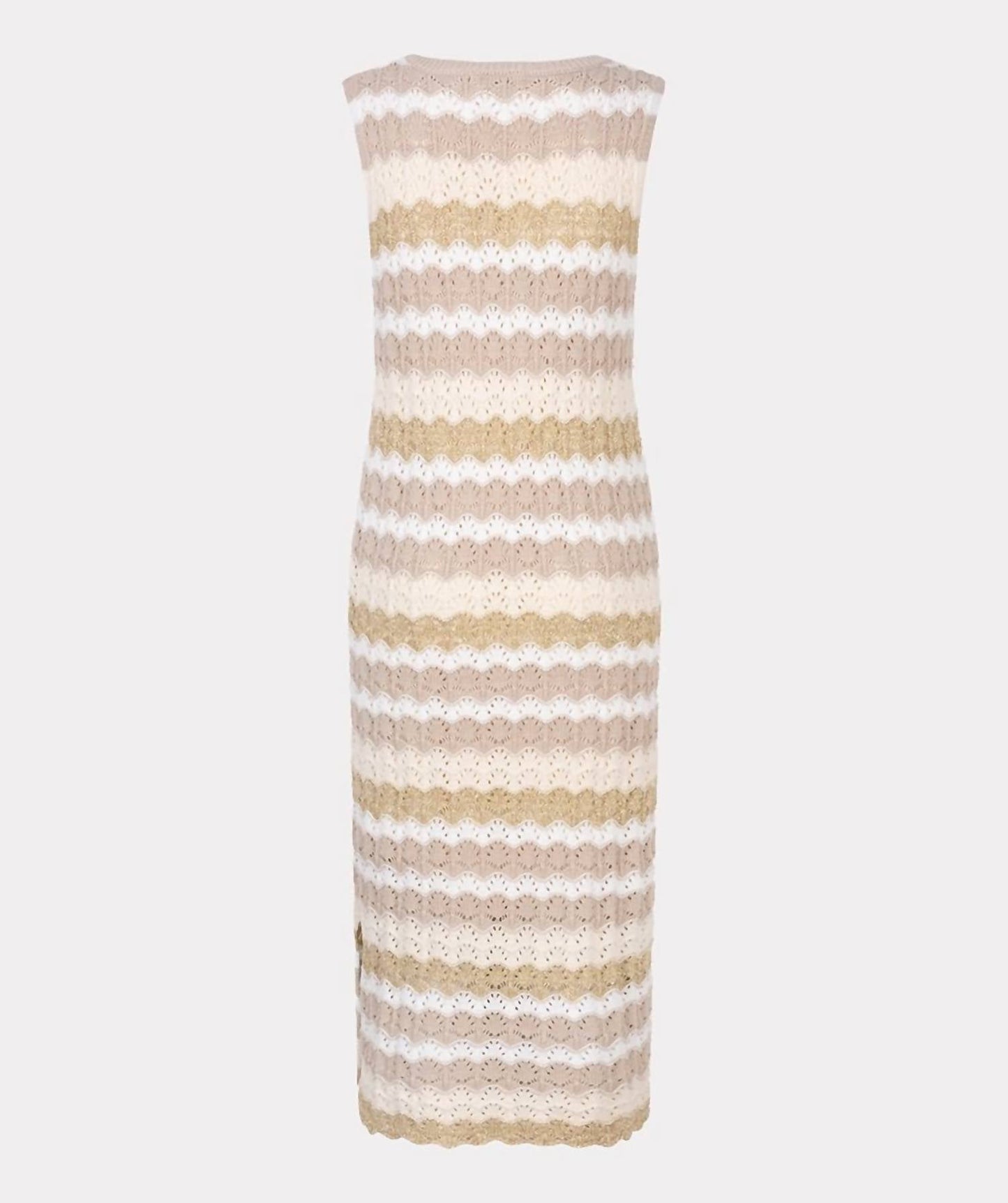 Esqualo - Ajour Stripe Knit Dress