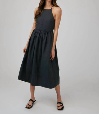 Bella Dahl - Fitted Midi Halter Dress