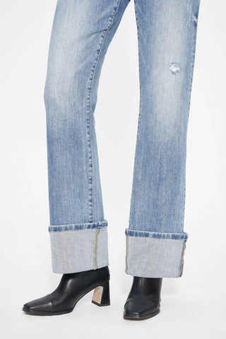 Bayeas - Flora Cuffed Straight Leg