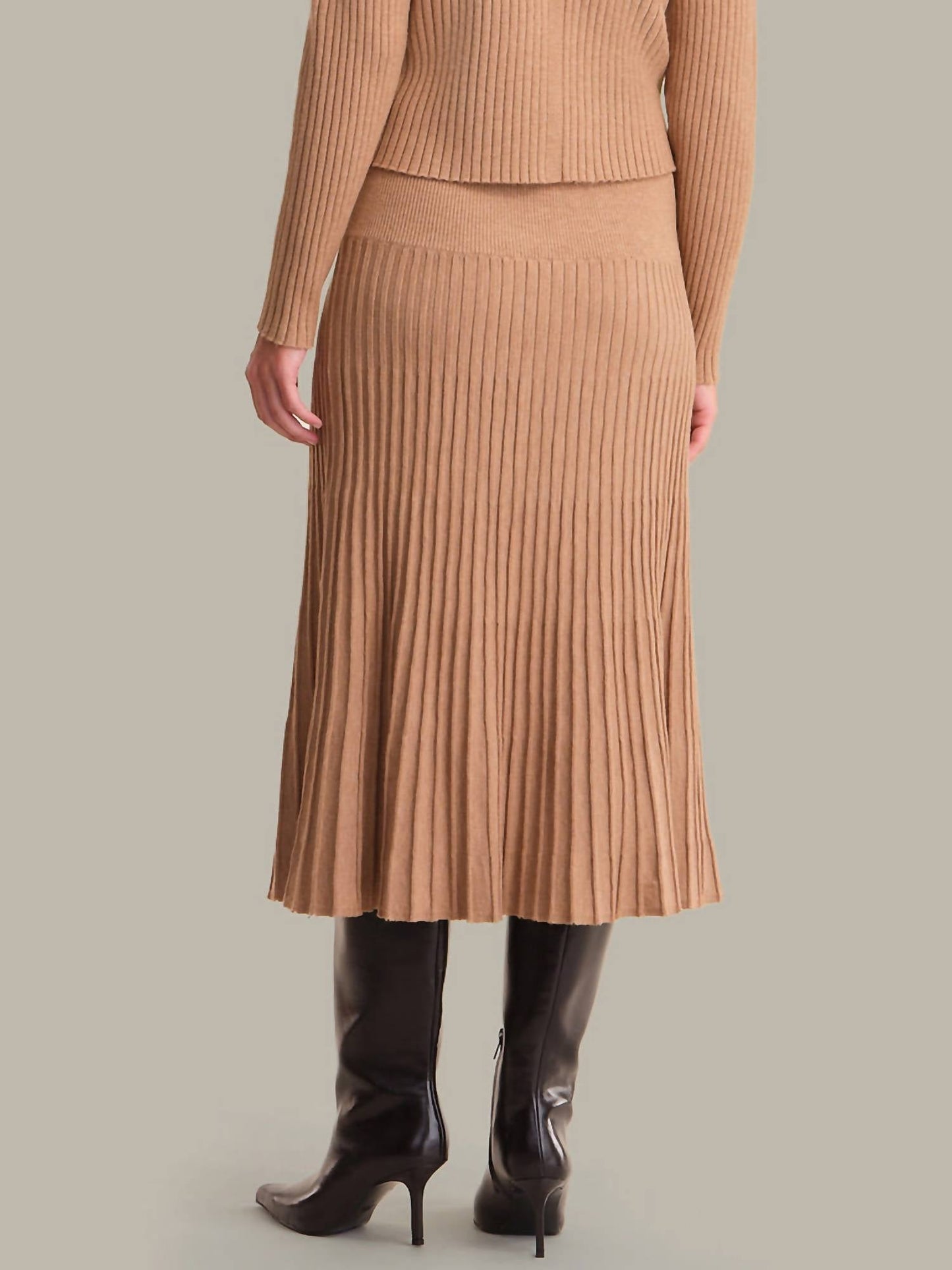 525 America - Rory Pleated Midi Skirt