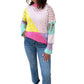 Davi & Dani - Distressed Detail Pullover Sweater