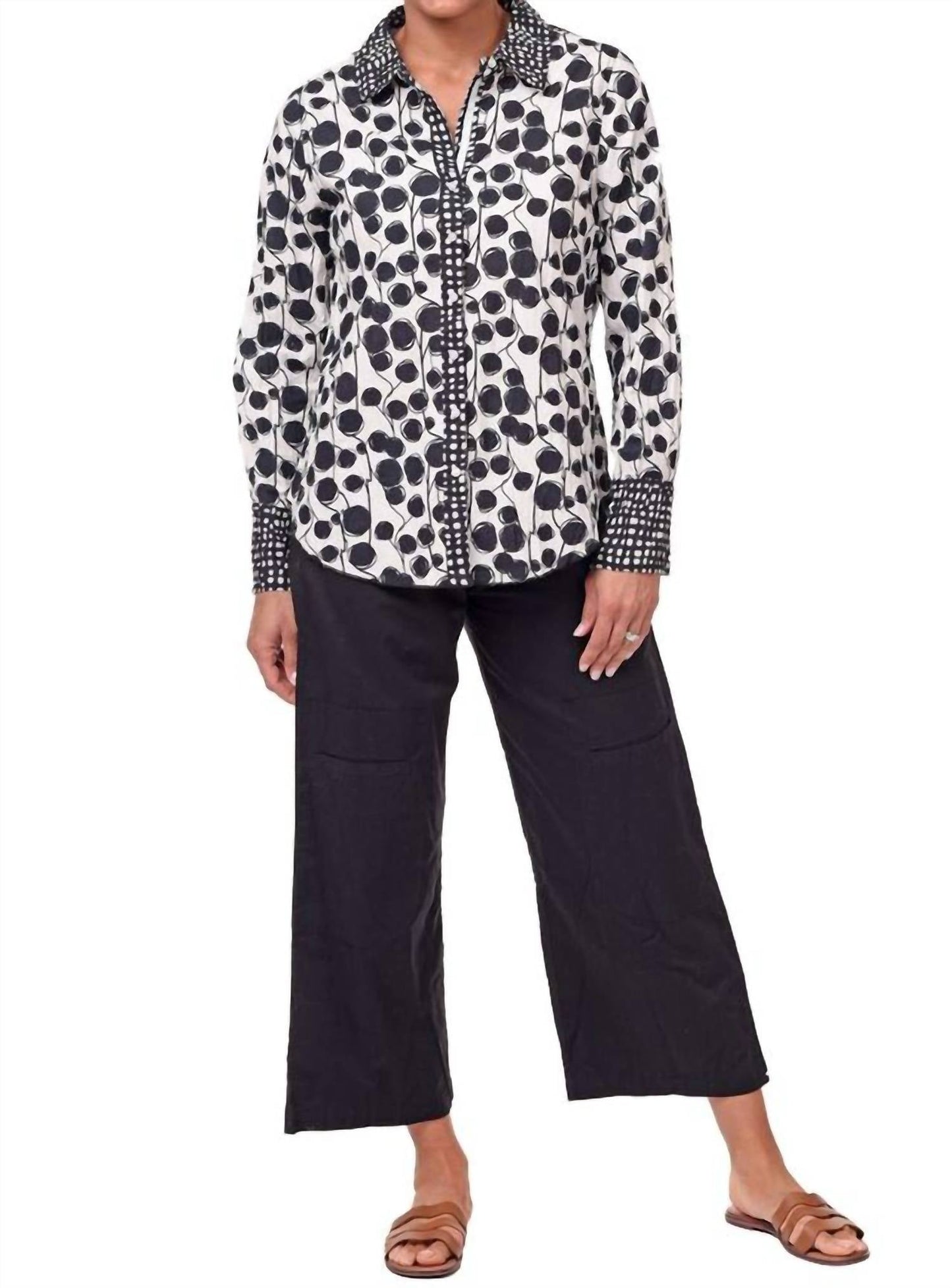 Tulip Clothing - Gretchen Button Down Shirt