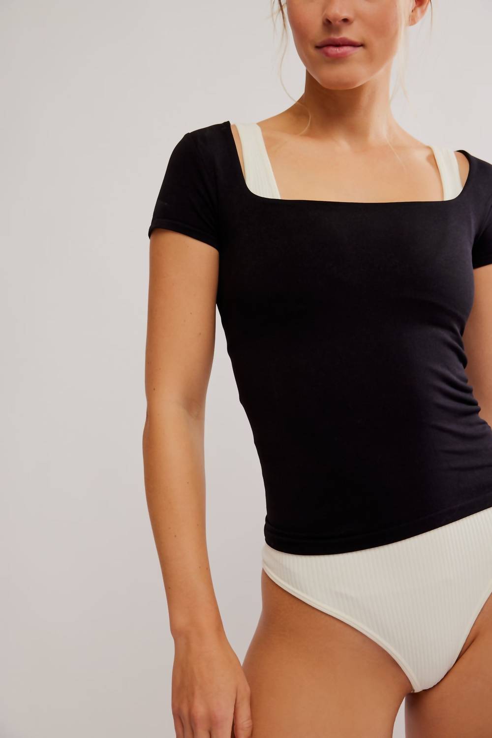 Free People - Clean Lines Baby Tee