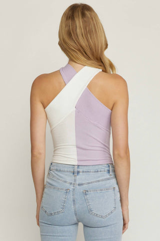Entro - Body Halter Neck Colorblock