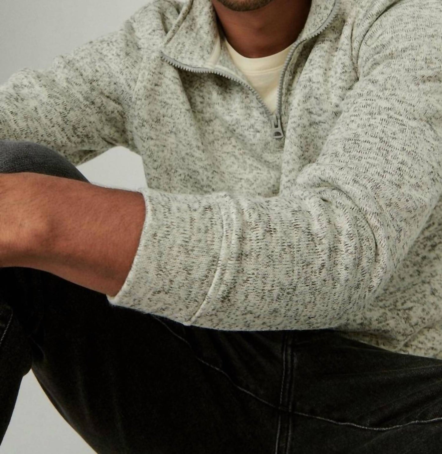 Lucky Brand - Los Feliz Fleece Half Zip