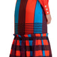 Eva Franco - Flounced Midi Skirt