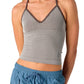 Free People - Perfectly Pleated Plunge Top