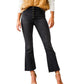 Hidden - High Rise Basic Cropped Flare Jeans