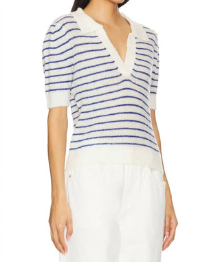 Pistola - Camisa Polo Billie com Manga Plissada