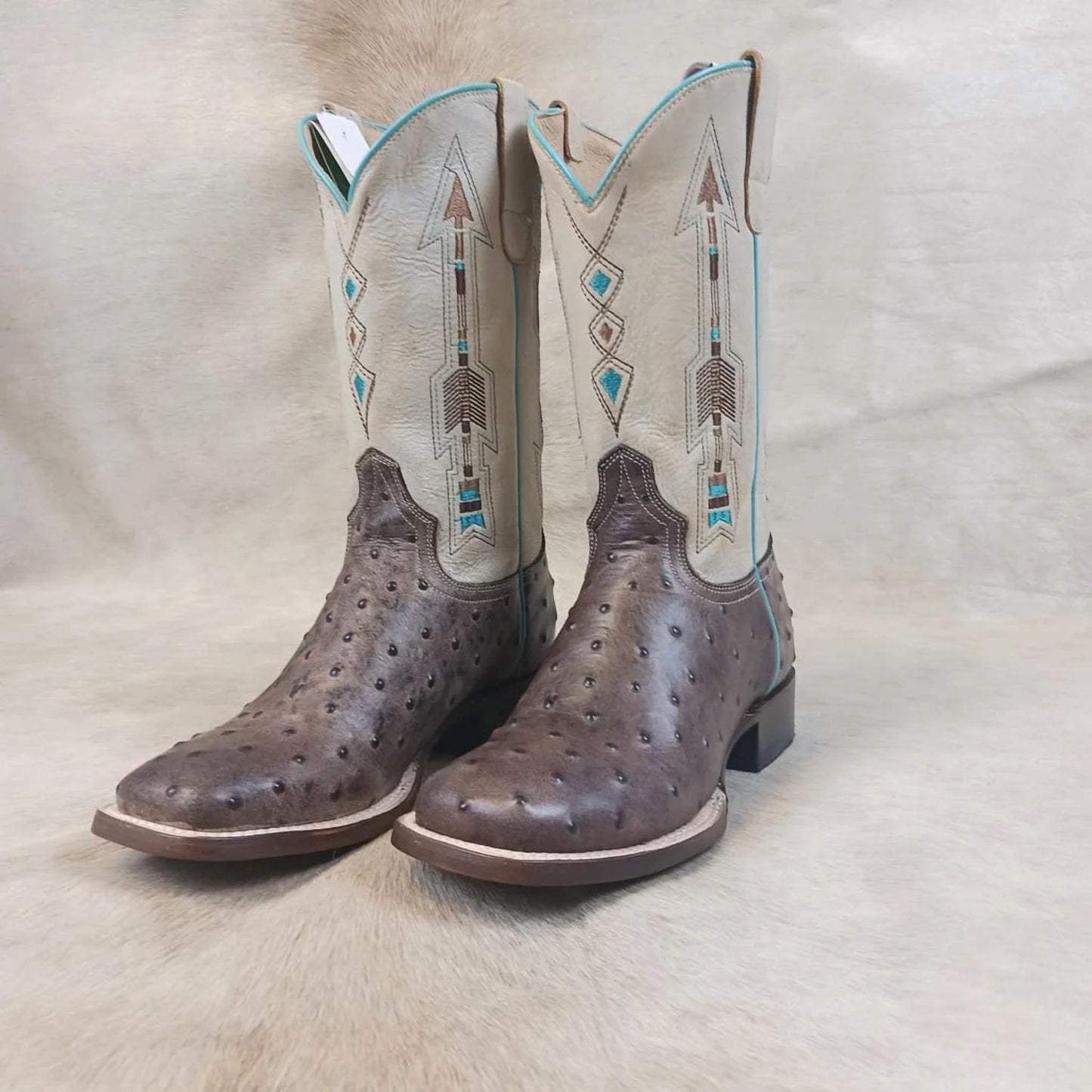 Roper - Ladies Arrow Feather Square Toe Boots