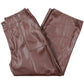 Bagatelle.City - Pork Chop Faux Leather Cropped Pants