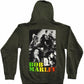 Bob Marley - Mens's Collage Zip Hoodie