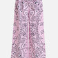 Essential Antwerp - Bandana Print Wide-leg Cotton Pants